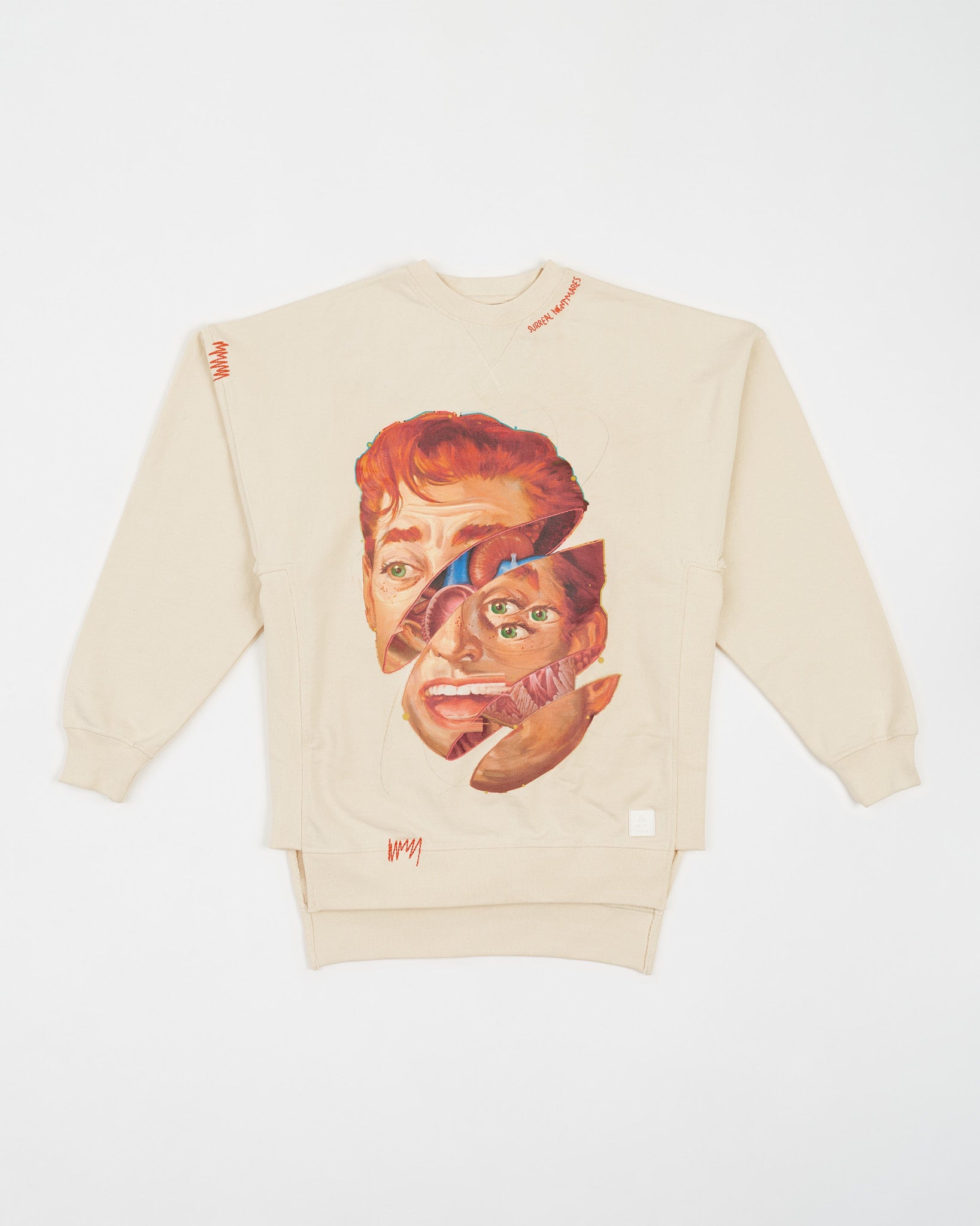 PUNKANDYO ATCG CREWNECK CREAM スウェット - トップス