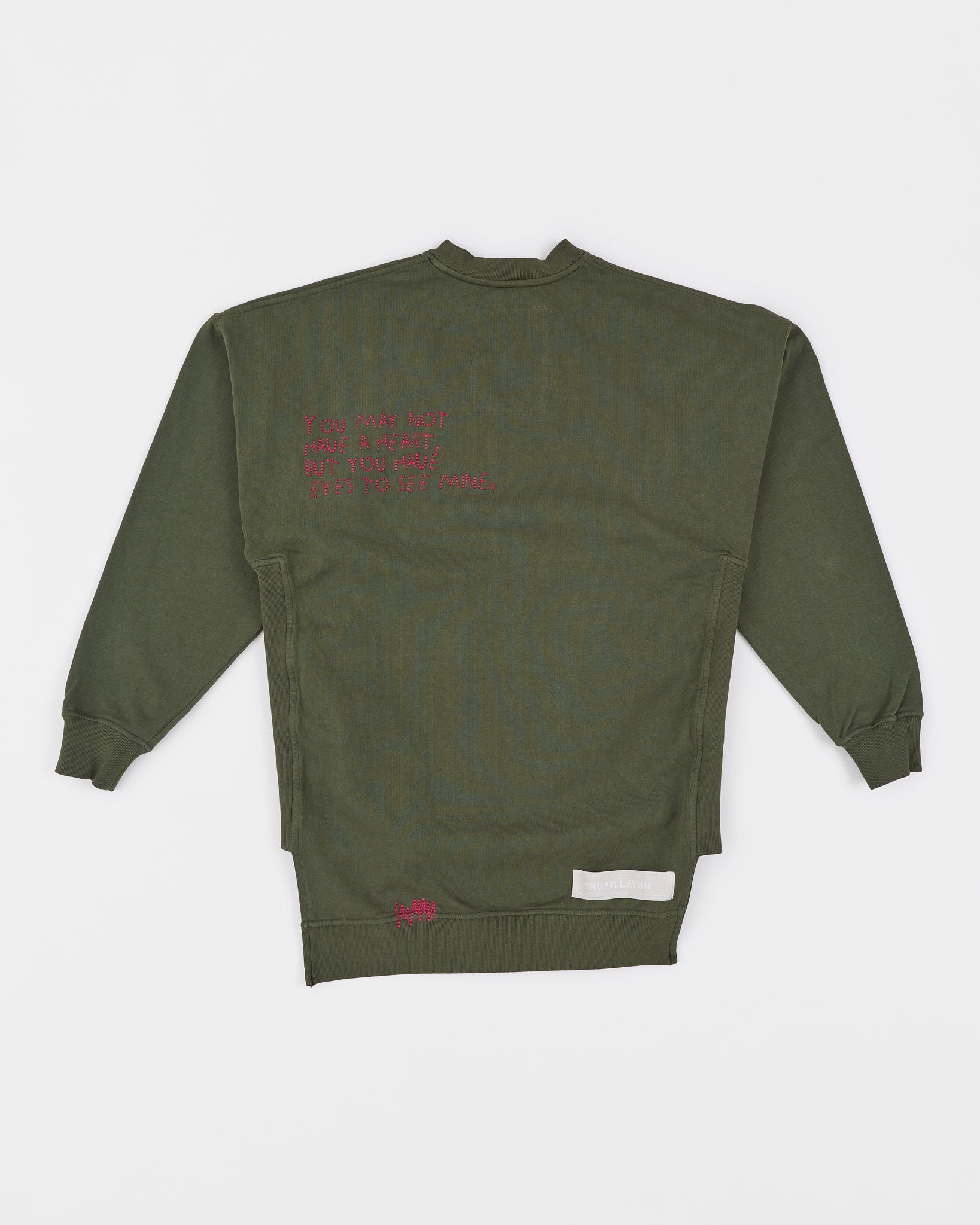 Tigra Military Green Crewneck S